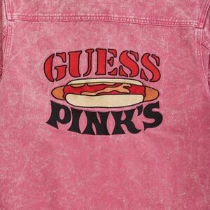 Guess x Pink’s Hotdogs Denim Jacket